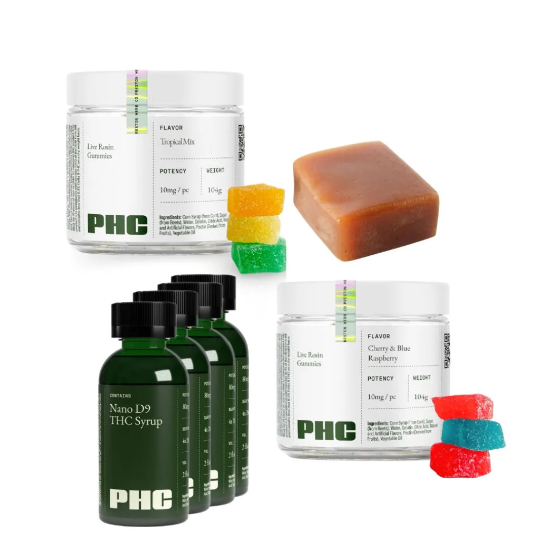 Nano D9 THC Syrup | Preston Herb Co